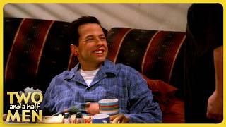 Berta Makes Breakfast in Bed for Alan | Two and a Half Men