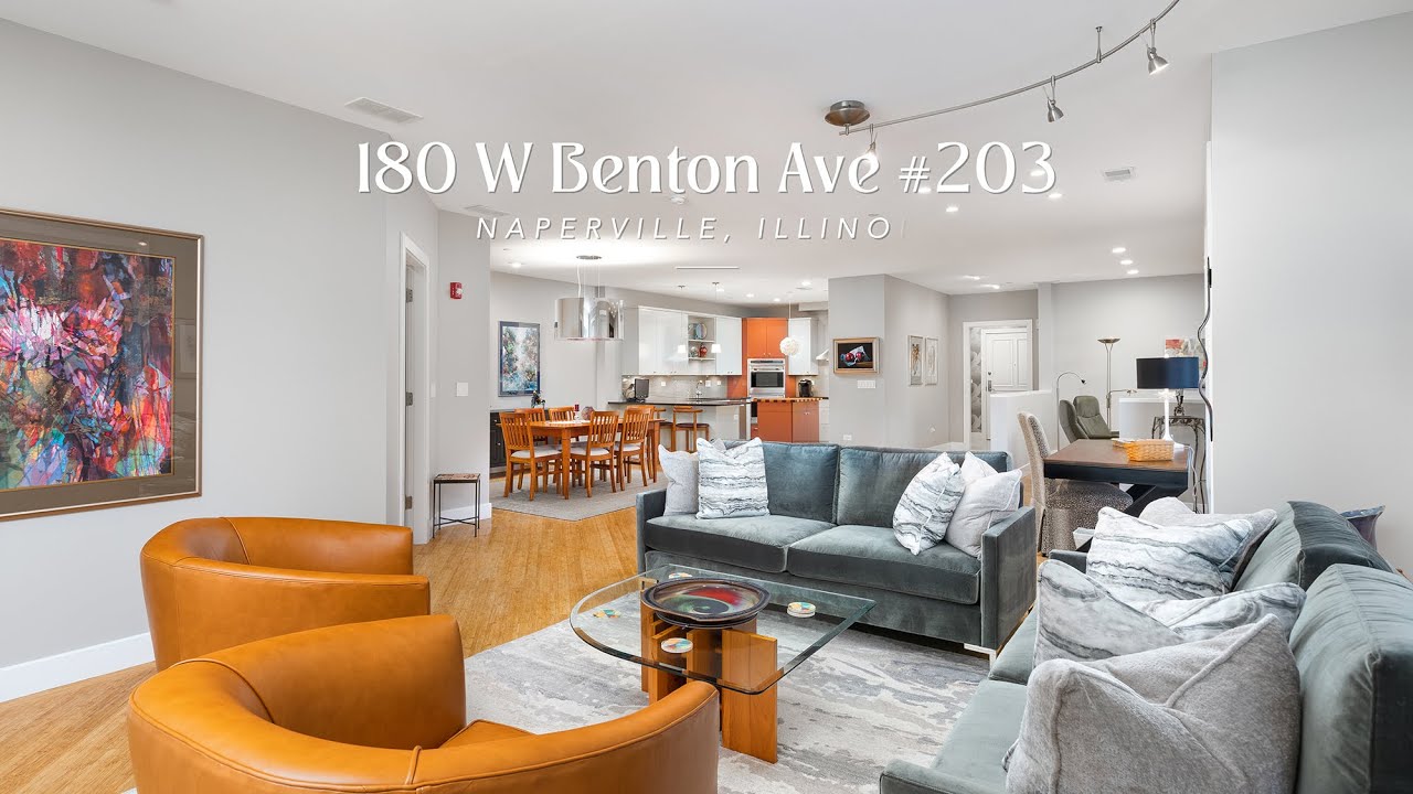 LUXURY CONDO FOR SALE: 180 W Benton Ave UNIT 203, Naperville, IL