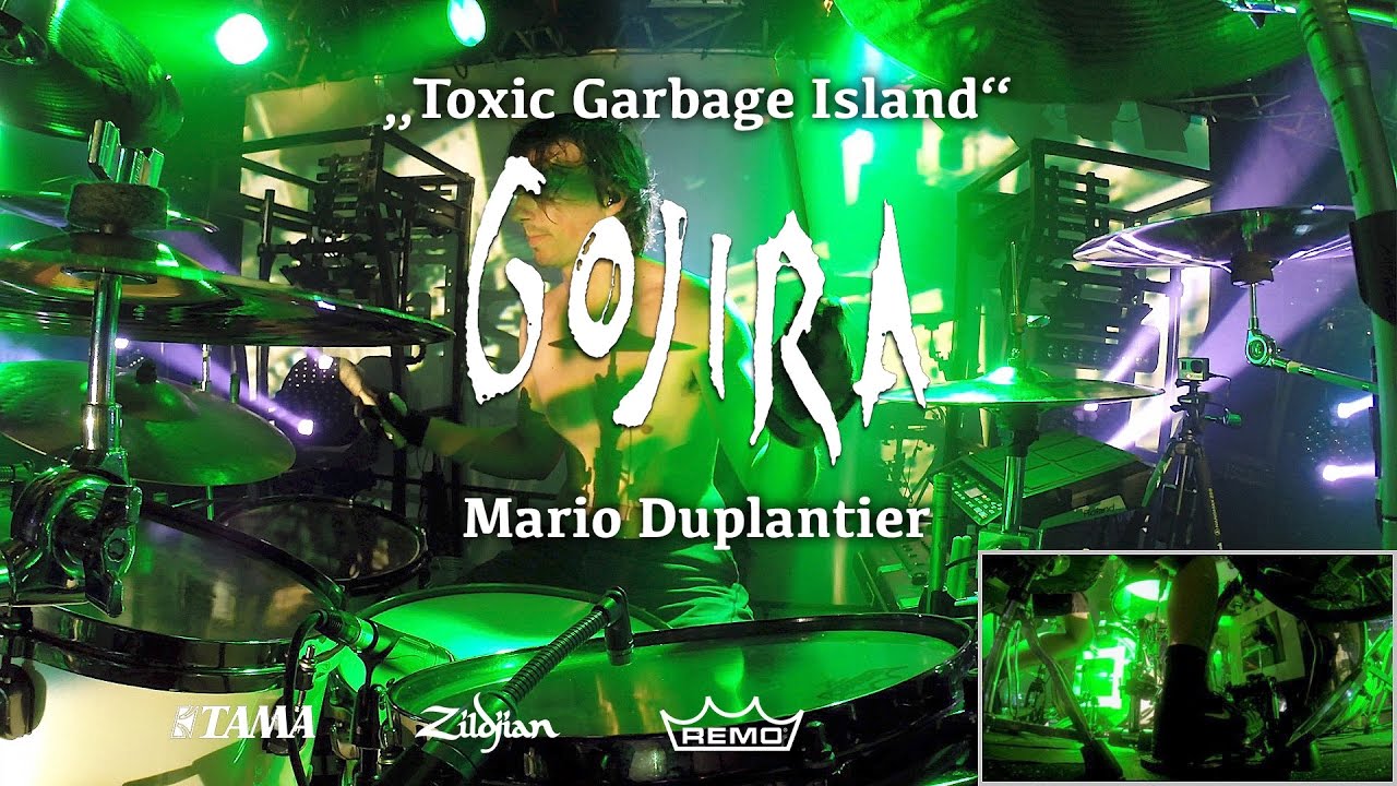 Mario Duplantier - Gojira | Toxic Garbage Island live @ Theaterfabrik MÃ¼nchen 30/03/17 | Drumcam - YouTube