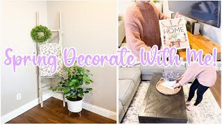 SPRING DECORATE WITH ME 2022 | SPEED CLEANING | CLEAN AND DECORATE | SPRING DECORATING IDEAS