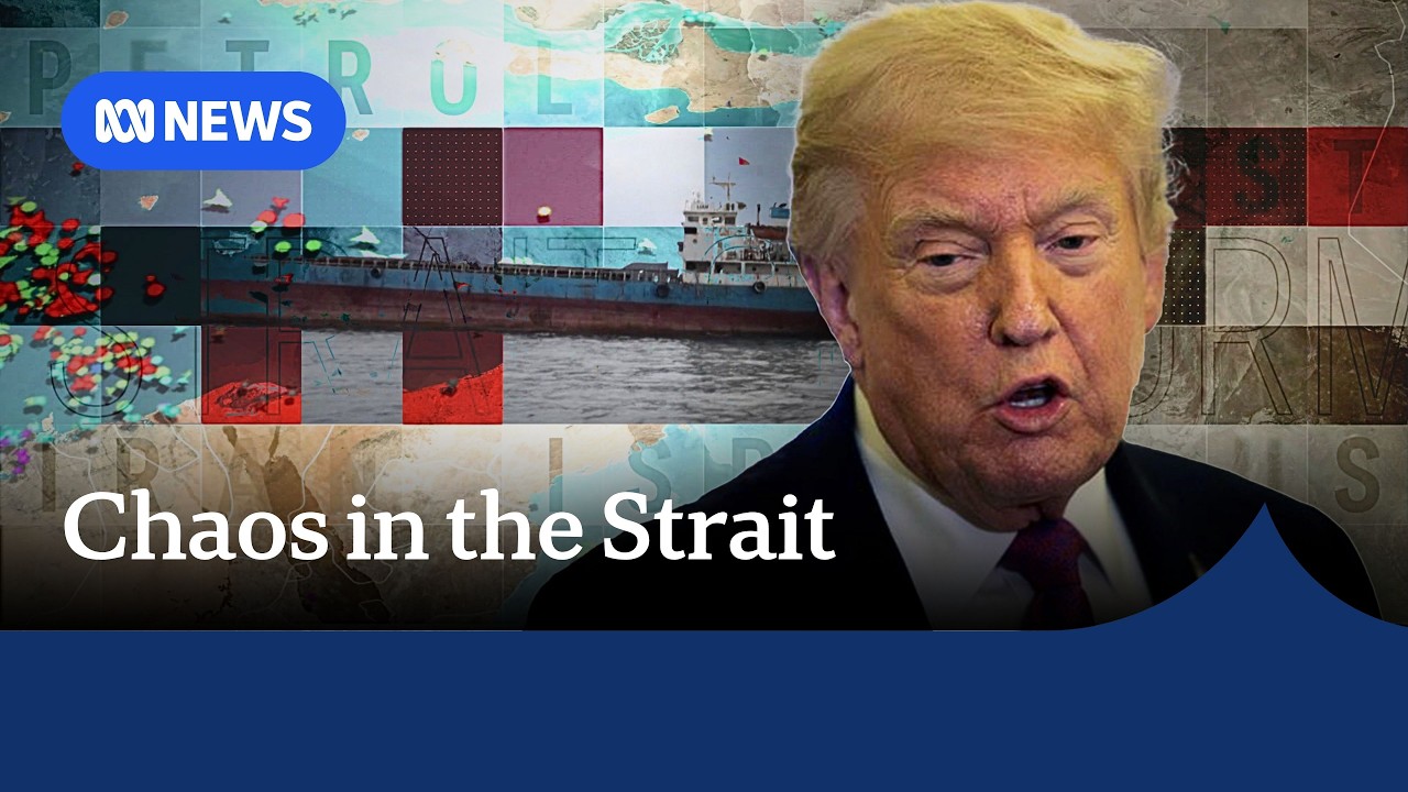 Chaos in Strait of Hormuz as waterway is re-opened then reportedly closed again | ABC NEWS