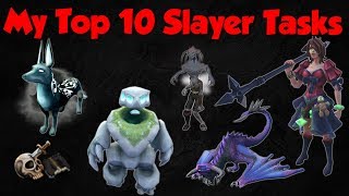 My Top 10 Slayer Tasks [Runescape 3] My Personal Favourites