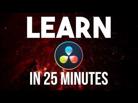 LEARN DAVINCI RESOLVE 14 IN UNDER 30 MINUTES | Tutorial for Beginners