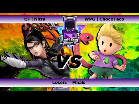 Flynn's Arcade 053 Losers Finals - CF | Nitty (Bayonetta) Vs WPG | ChocoTaco (Lucas) SSBU Ultimate
