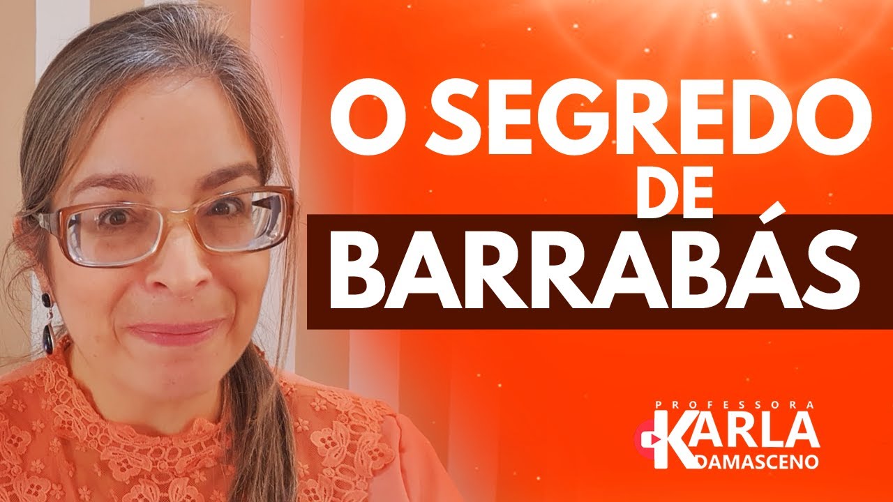 O Segredo de Barrabás - entendendo a troca de posição entre Jesus e Barrabás
