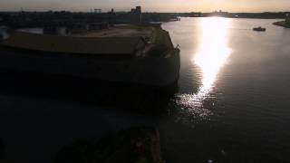 Drone-video2: Ark van Noach in Dordrecht