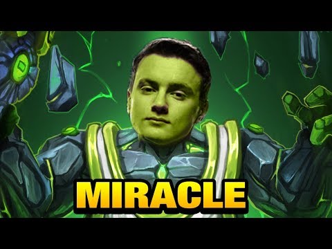 Miracle- First Party Game after TI7 [Earth Spirit] Dota 2