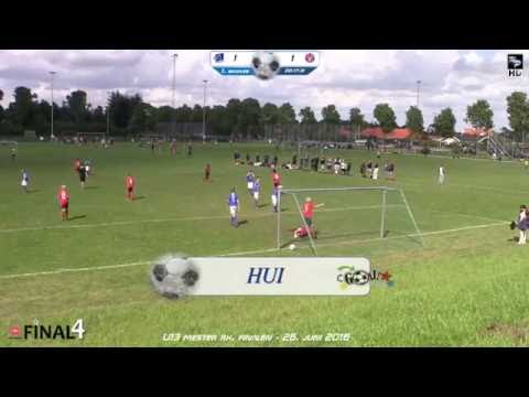 U13 SBU mester rk. final4 finalen Lyngby vs HUI 26  juni 2016 (4-4) og (7-9) efter straffespark