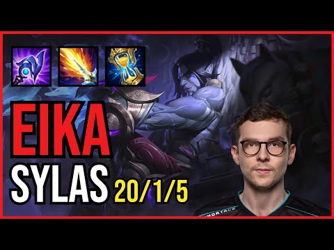 EIKA - SYLAS vs. QIYANA Mid | EUW CHALLENGER | PATCH 10.25