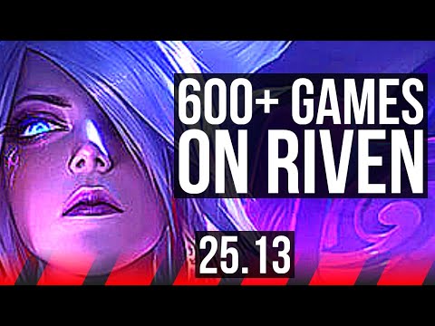 RIVEN vs SION (TOP) | 9 solo kills, 46k DMG, Legendary, 600+ games | NA Master | 25.13