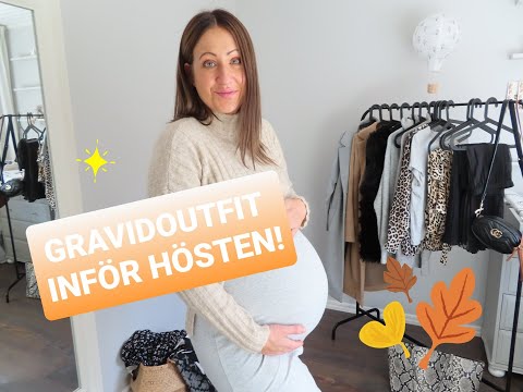Gravidoutfits med höst tema - inga gravidkläder!