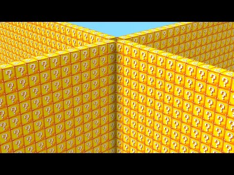 Minecraft 1v1v1v1 LUCKY BLOCK WALLS #3 (Minecraft Modded Minigame)