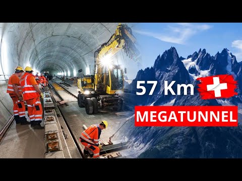 Der Schweizer Mega-Tunnel unter den Alpen