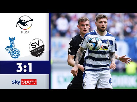 Sandhausen ohne Aufstiegschancen! | MSV Duisburg - SV Sandhausen | Highlights - 3. Liga 2023/24