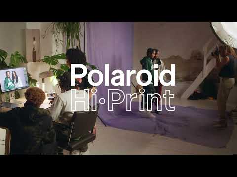 Polaroid Hi-Print 2x3 Pocket Photo Printer + Polaroid 2 x 3 Hi-Print  Cartridge - 2 Pack (40 Sheets)