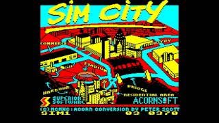 Sim City by Superior Software on the Acorn Electron