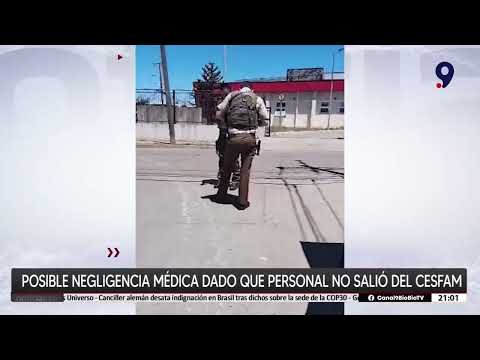 Lota   adulta mayor se desvaneció y falleció frente a Cesfam