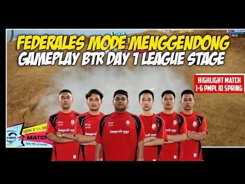 HIGHLIGHT TEAMFIGHT BTR DAY 1 WEEK 2 PMPL ID SPRING LEAGUE STAGE 2026 MATCH 1-6