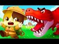 T-Rex Goes Hunting | Dinosaur Song | Animal Song | Nursery Rhymes | Kids Songs | BabyBus