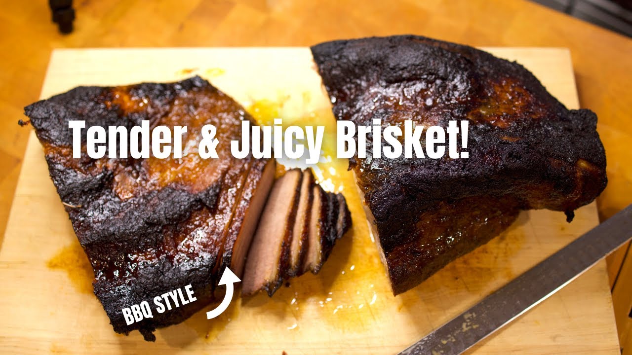 Slow Cooker BBQ Style Brisket Recipe