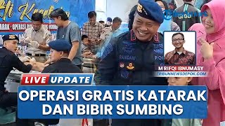 Puluhan Pasien Katarak dan Bibir Sumbing Ikuti Operasi Gratis di RS Bhayangkara Brimob Depok