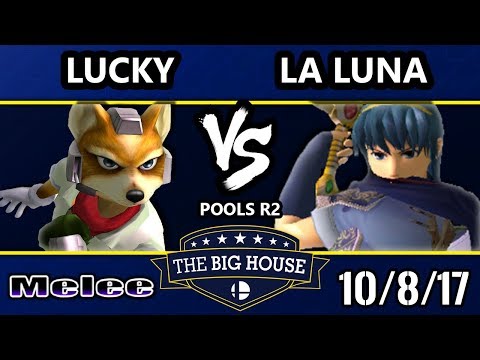 TBH7 Melee - Lucky (Fox) Vs. MSF | La Luna (Marth) SSBM R2 Pools