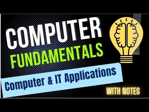 Computer fundamentals Elements of computer processing system Component generations of computer