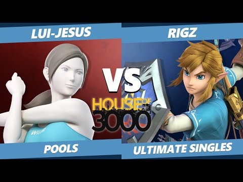 Smash Ultimate Tournament - Lui-Jesus (Wii Fit) Vs. Rigz (Link) SSBU Xeno 194 Pools