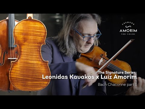 Leonidas Kavakos Plays Bach Chaconne on the Stradivari “Willemotte” Copy by Luiz Amorim | Part 1