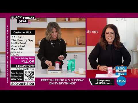 The Beauty Spy Hello Foot Glass Pad Foot File