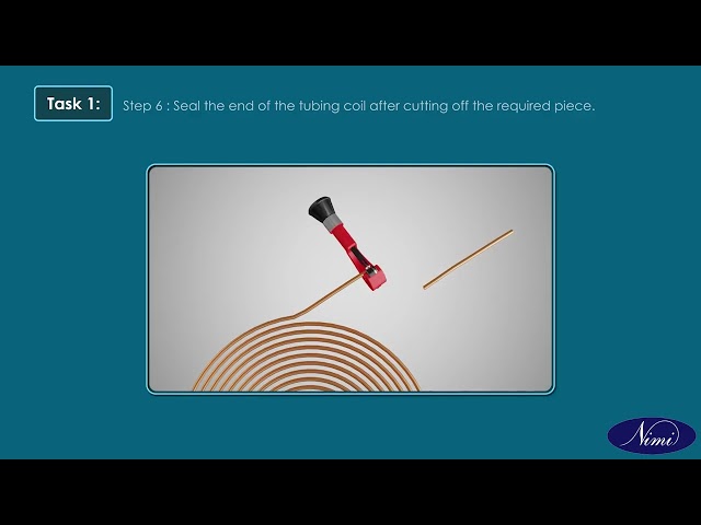 pinch-off copper tubing