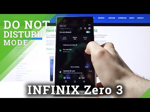 How to Find Do Not Disturb Mode in INFINIX Zero 3 – Silent Mode