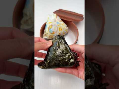 How To Make CRUNCHY Nori Seaweed Onigiri🍙#shorts #onigiri