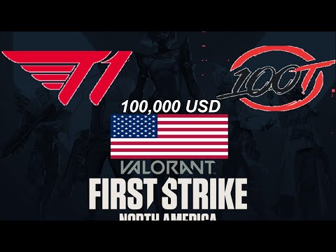 100T vs T1 - Loser Out - All Highlights - Quarterfinals - #FIRSTSTRIKE NA :Regional Finals
