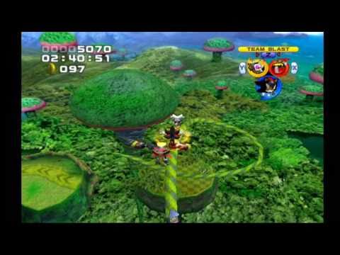 Sonic Heroes: Frog Forest (Team Dark)