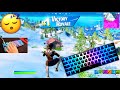 [1 HOUR] Chill & Relaxing Mechanical Keyboard Sounds 😴 ASMR 😍 Fortnite Gameplay Smooth 240FPS