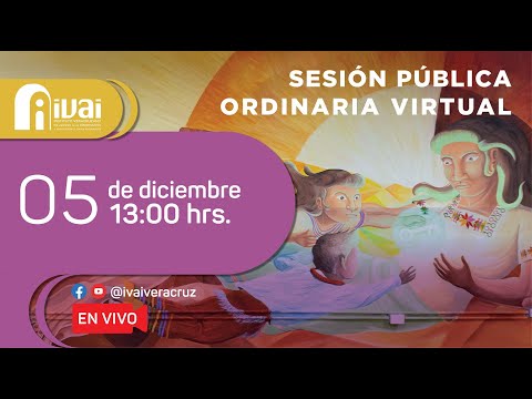 Sesión Pública Ordinaria en Modalidad Virtual 05 Diciembre 2024