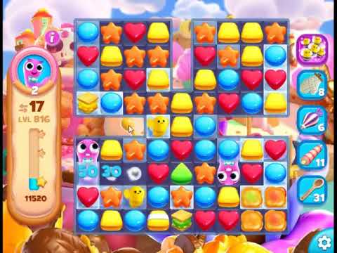 Cookie Jam Blast Level 816 - NO BOOSTERS 🍪 | SKILLGAMING ✔️