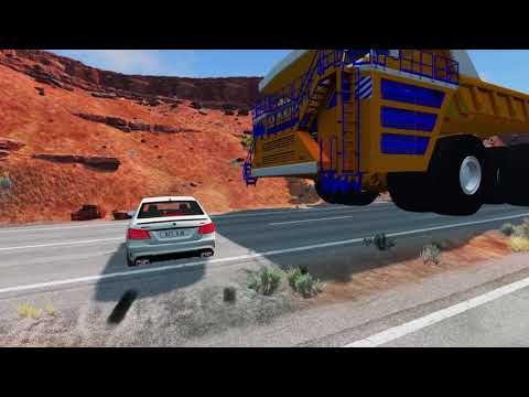 😅GIANT BELAZ vs CAR