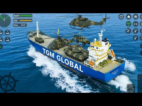 Military Vehicle Transportation by Cargo Ship 🚢 | Real Ship Simulator 3D Gameplay Android