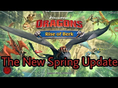 Dragons:Rise of Berk The New Spring Update
