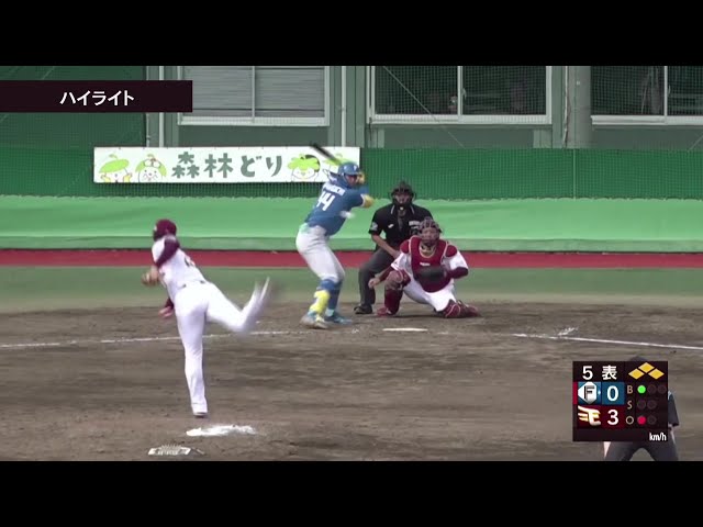 【ファーム】4月11日 東北楽天ゴールデンイーグルス 対 北海道日本ハムファイターズ ハイライト