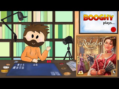 Booghy plays a classic... Rokoko(2p, Rules, Playthrough, Review)
