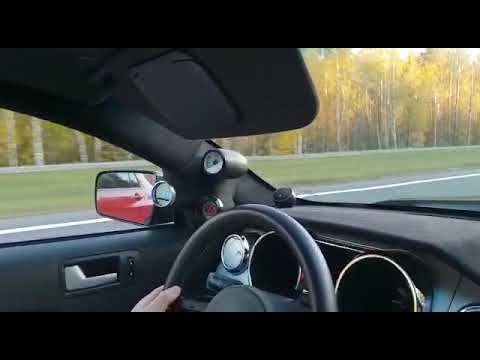 Mustang Kompressor vs evo8 st2 roll 60