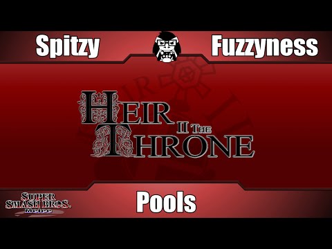 Heir2 - Fuzzyness (Cpt. Falcon) Vs. Spitzy (Fox) - Pools - Super Smash Bros. Melee