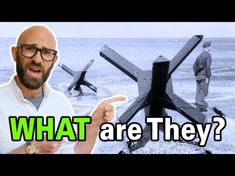 What Were Those Weird Metal Things on the Beaches During the Normandy Invasion? Video