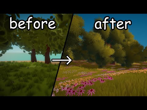 How I made better foliage than 99% of games