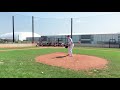 Pitching at Legacy Top Prospect Showcase