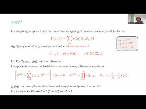 2021 Bootstrap Workshop - Eric Perlmutter: On 2D CFT Spectra