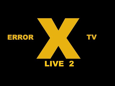 ERROR X TV - LIVE 2 (Ninjah, DJ Element, Jarecki, RUBY SZPEK, NG, Arach)